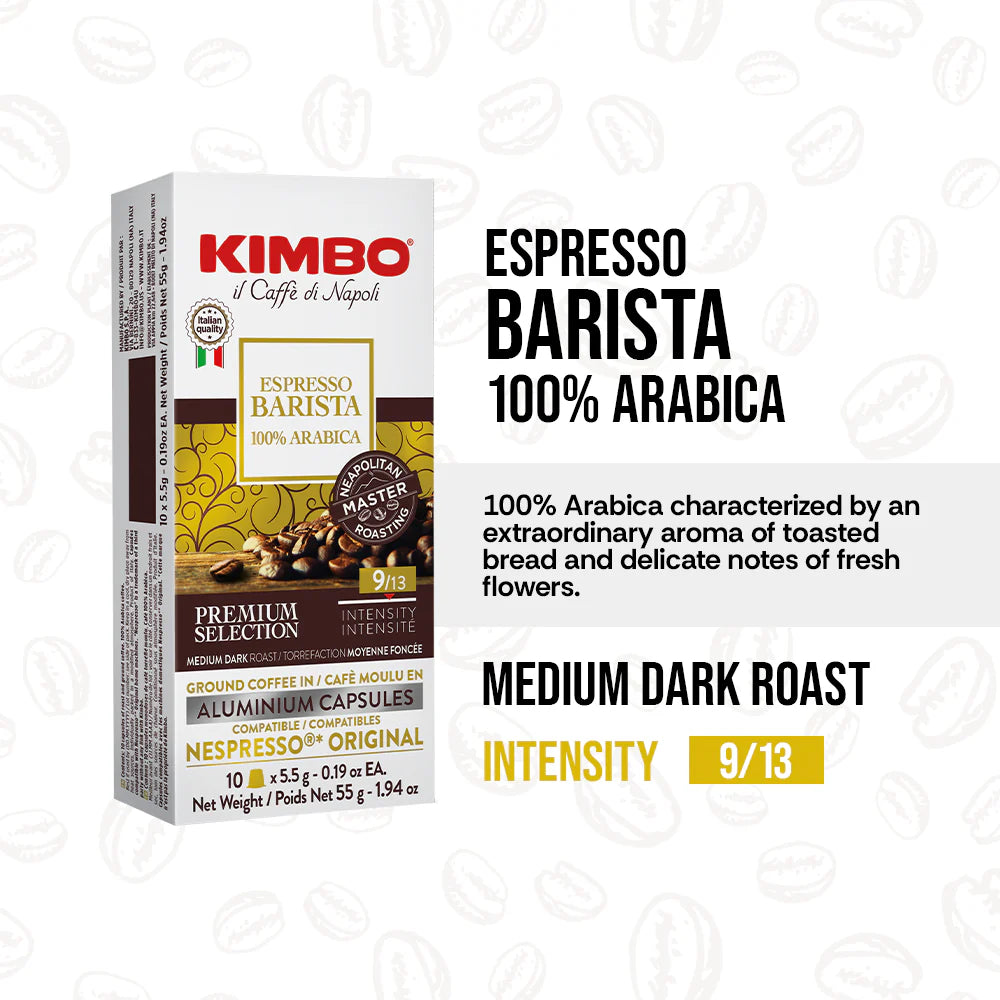 Barista - Aluminum Capsules 10 Capsule Box