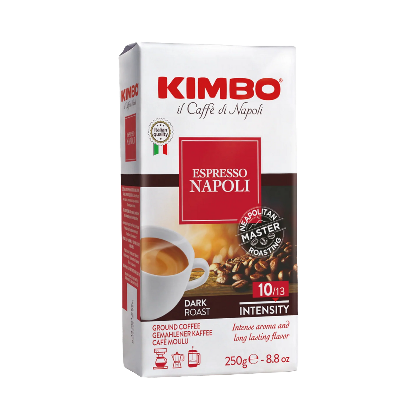 Espresso Napoli - Ground Coffee 250g Brick