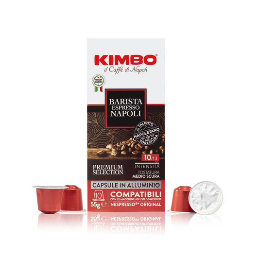 Barista Espresso Napoli - 100 Capsules Compatible with Nespresso® Original