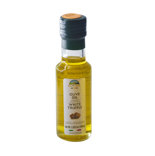 Condiment based on olive oil flavored with White Truffle