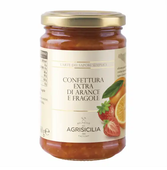 Extra Orange and Strawberry Jam